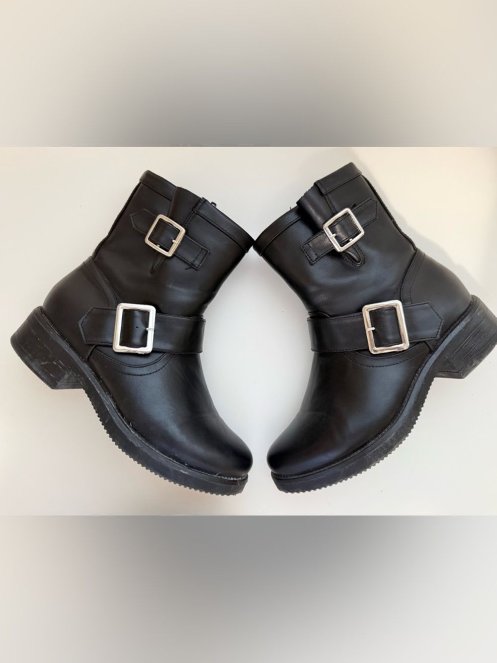 Steve Madden Women Combat Boots - Size 7 - Picture 5 of 12